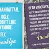 Battle Of The Boroughs: Brooklyn And Manhattan Bring On Fightin' Words